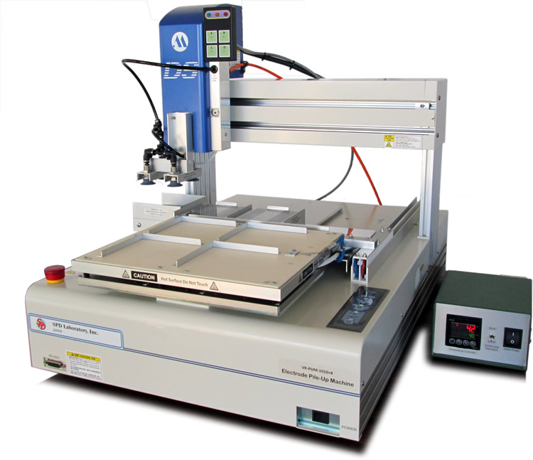 Automatic Electrode Pile-up & Heat Curing Machine